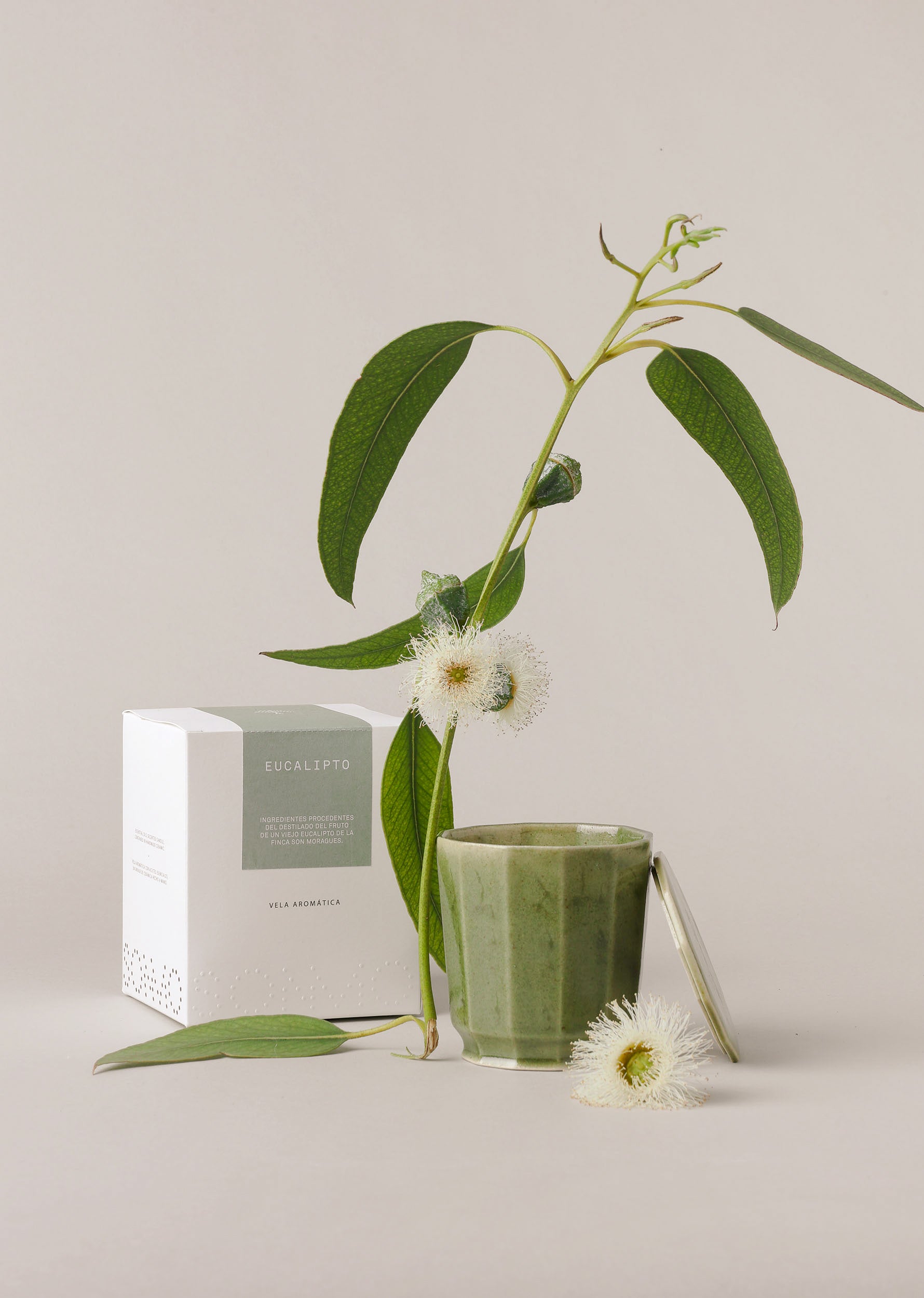 SCENTED CANDLE - EUCALYPTUS