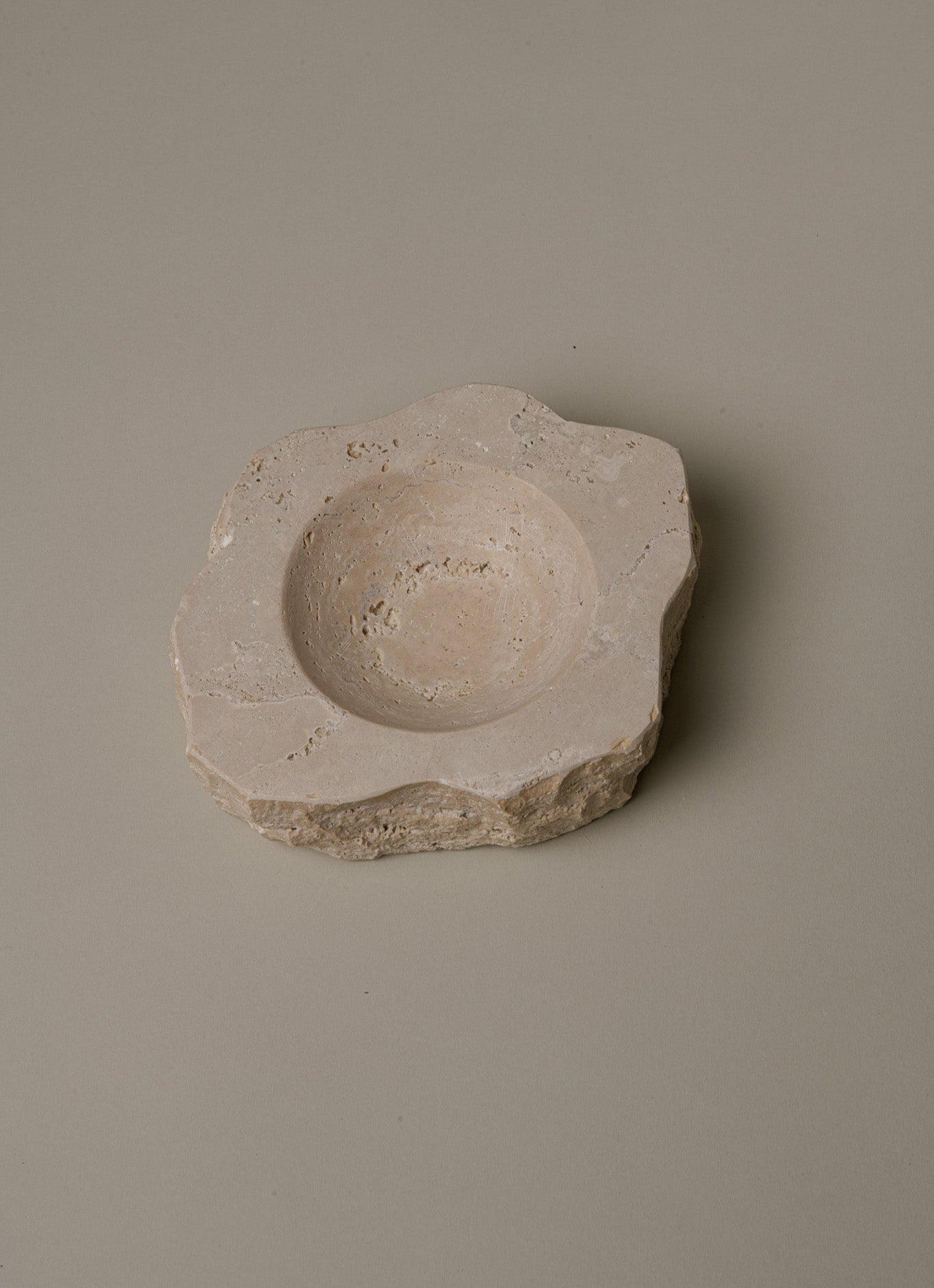 TRAVERTINE BOWL