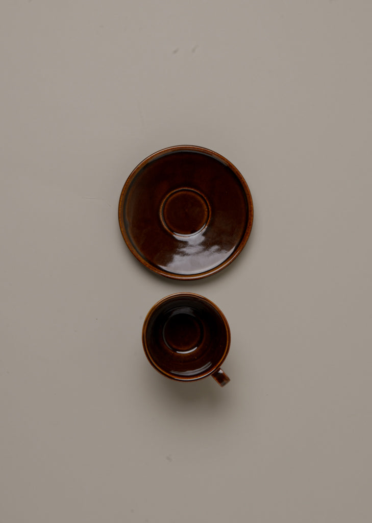 SET DE TAZA DE CAFÉ Y PLATO A CONJUNTO