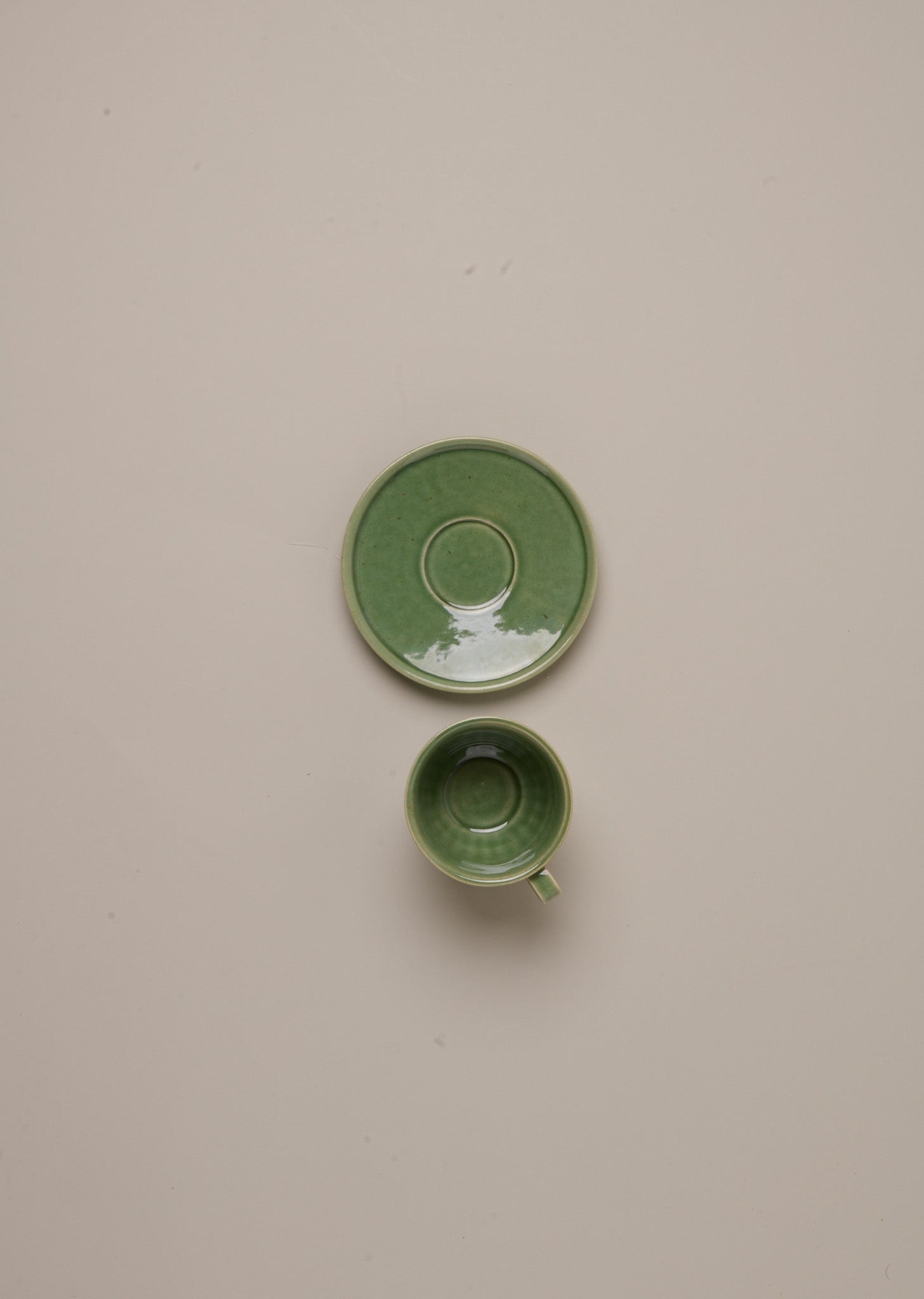 SET DE TAZA DE CAFÉ Y PLATO A CONJUNTO