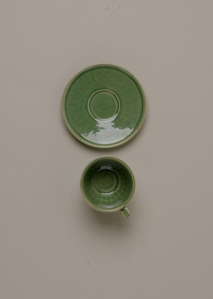 SET DE TAZA DE CAFÉ Y PLATO A CONJUNTO