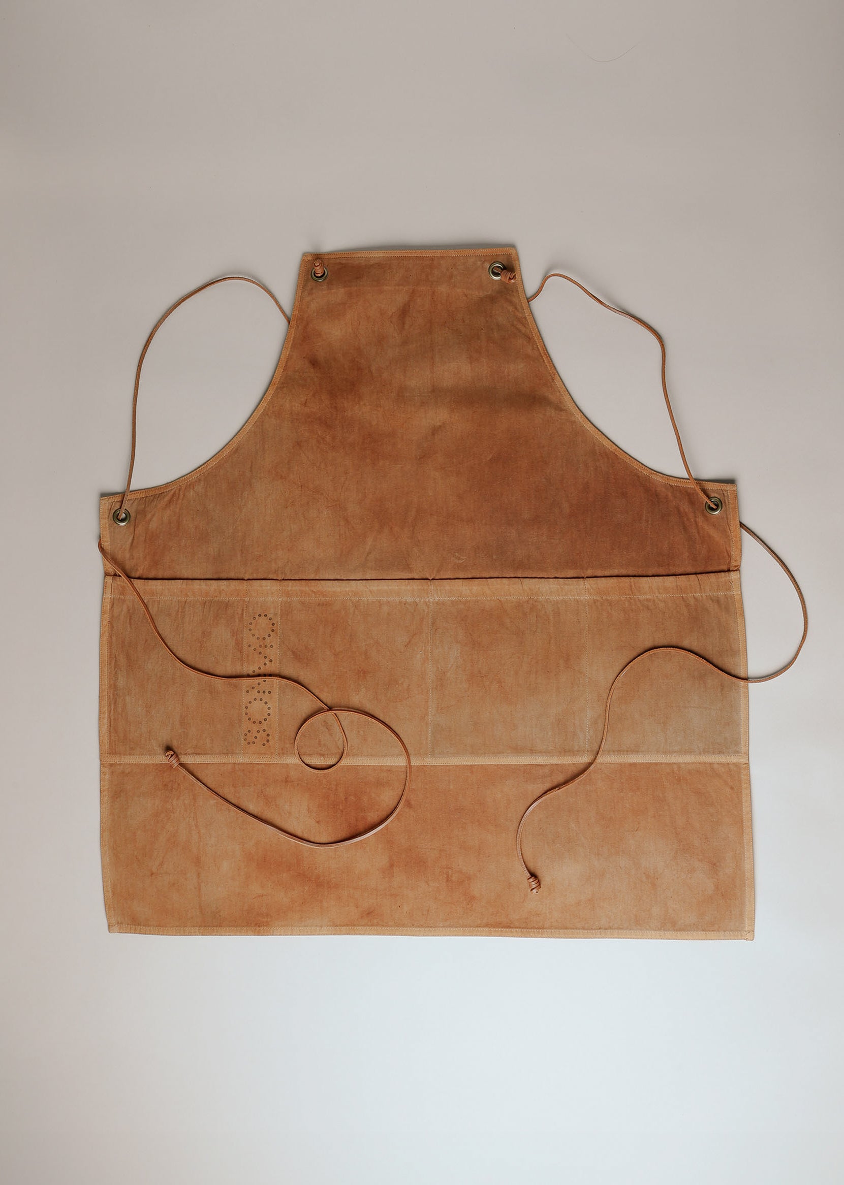WAXED WORK APRON