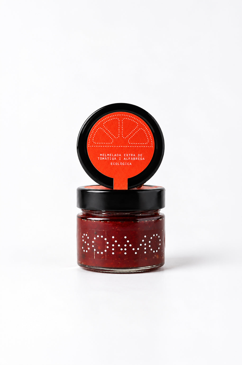 MERMELADA DE TOMATE Y ALBAHACA ECOLÓGICA