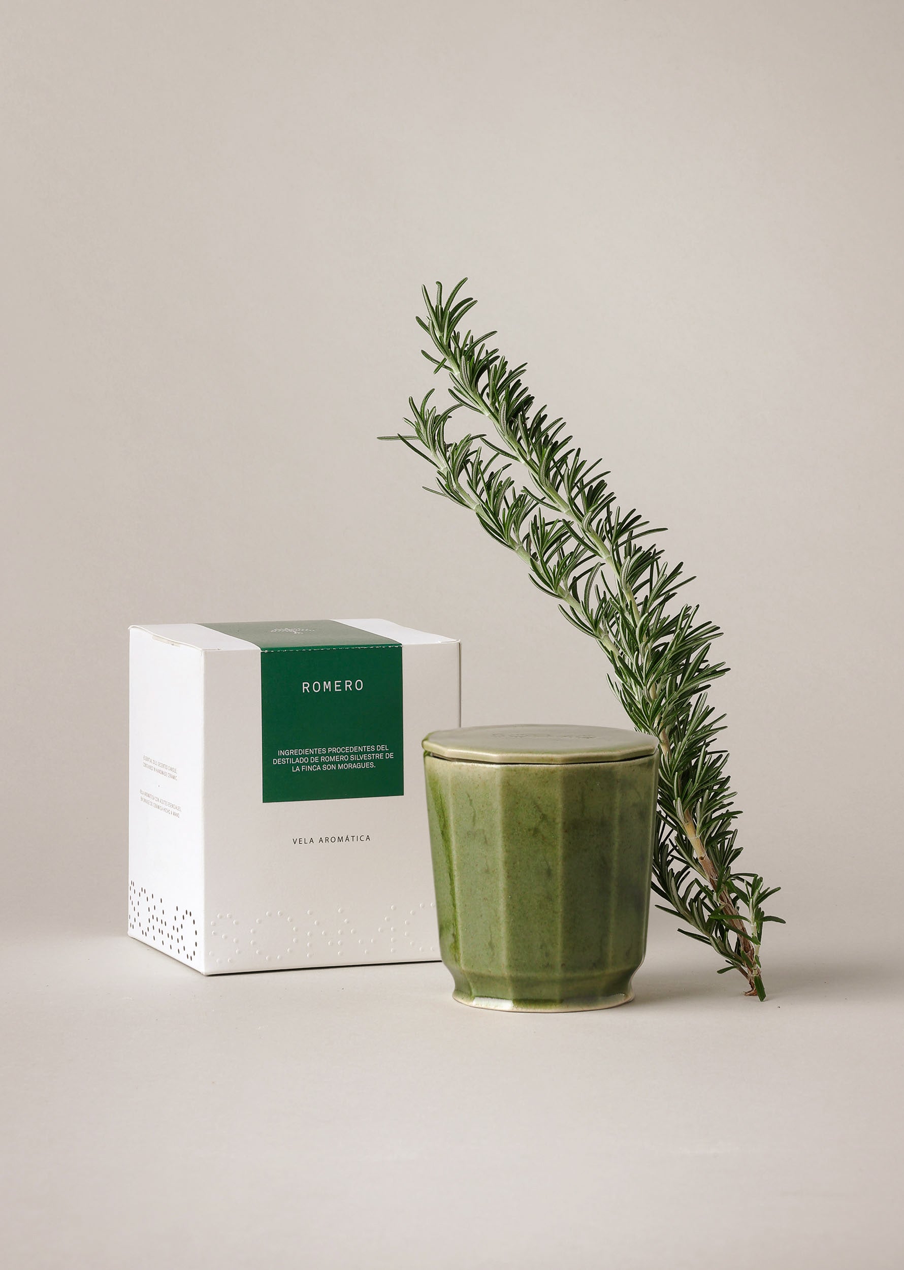 SCENTED CANDLE - ROSEMARY