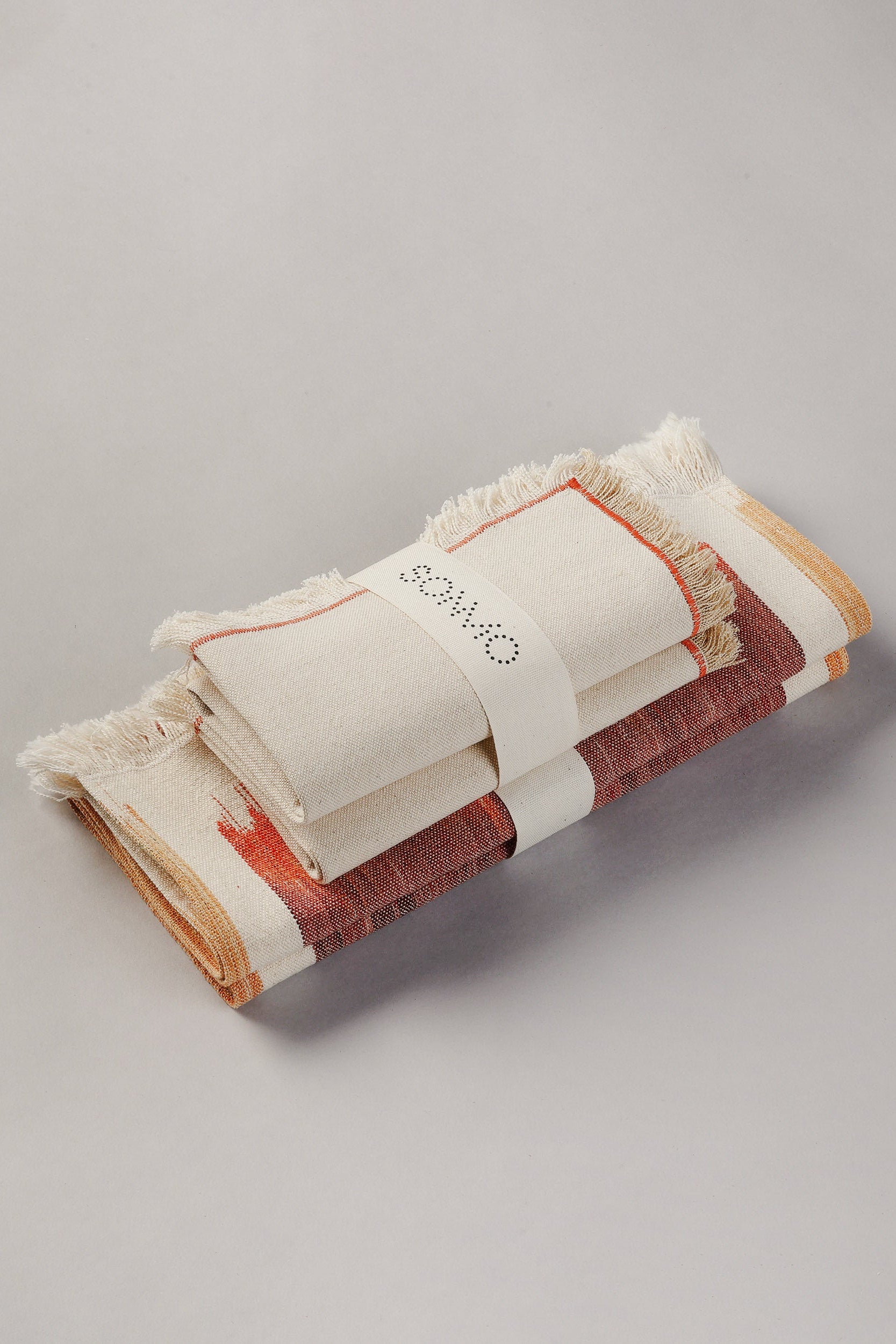 MANTEL INDIVIDUAL IKAT Y SERVILLETA (PACK DE 2)