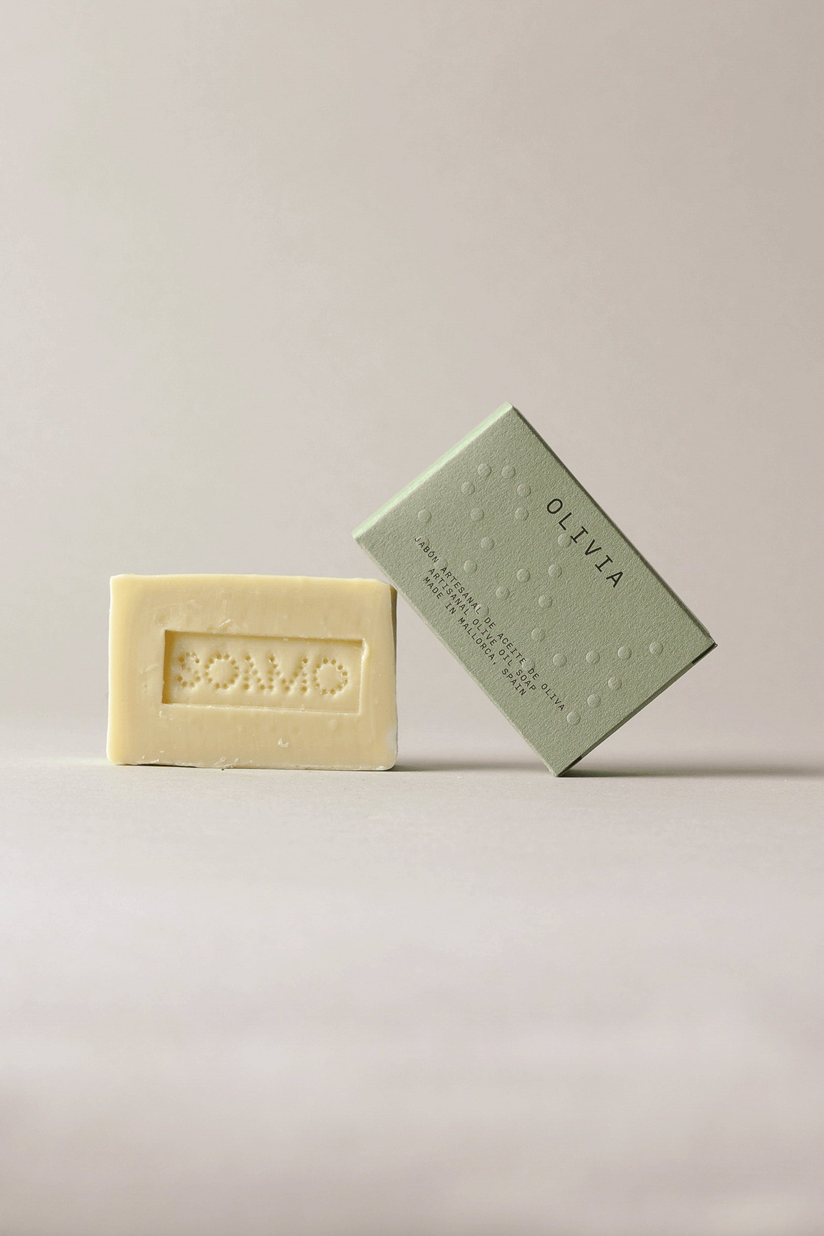 OLIVIA, JABÓN NATURAL DE ACEITE DE OLIVA