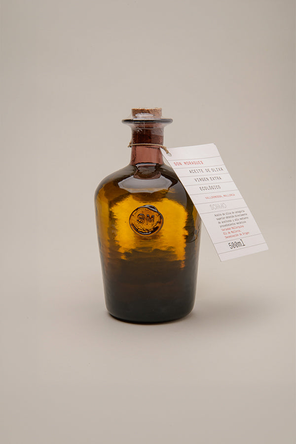 ORGANIC EXTRA VIRGIN OLIVE OIL IN HANDMADE BOTTLE