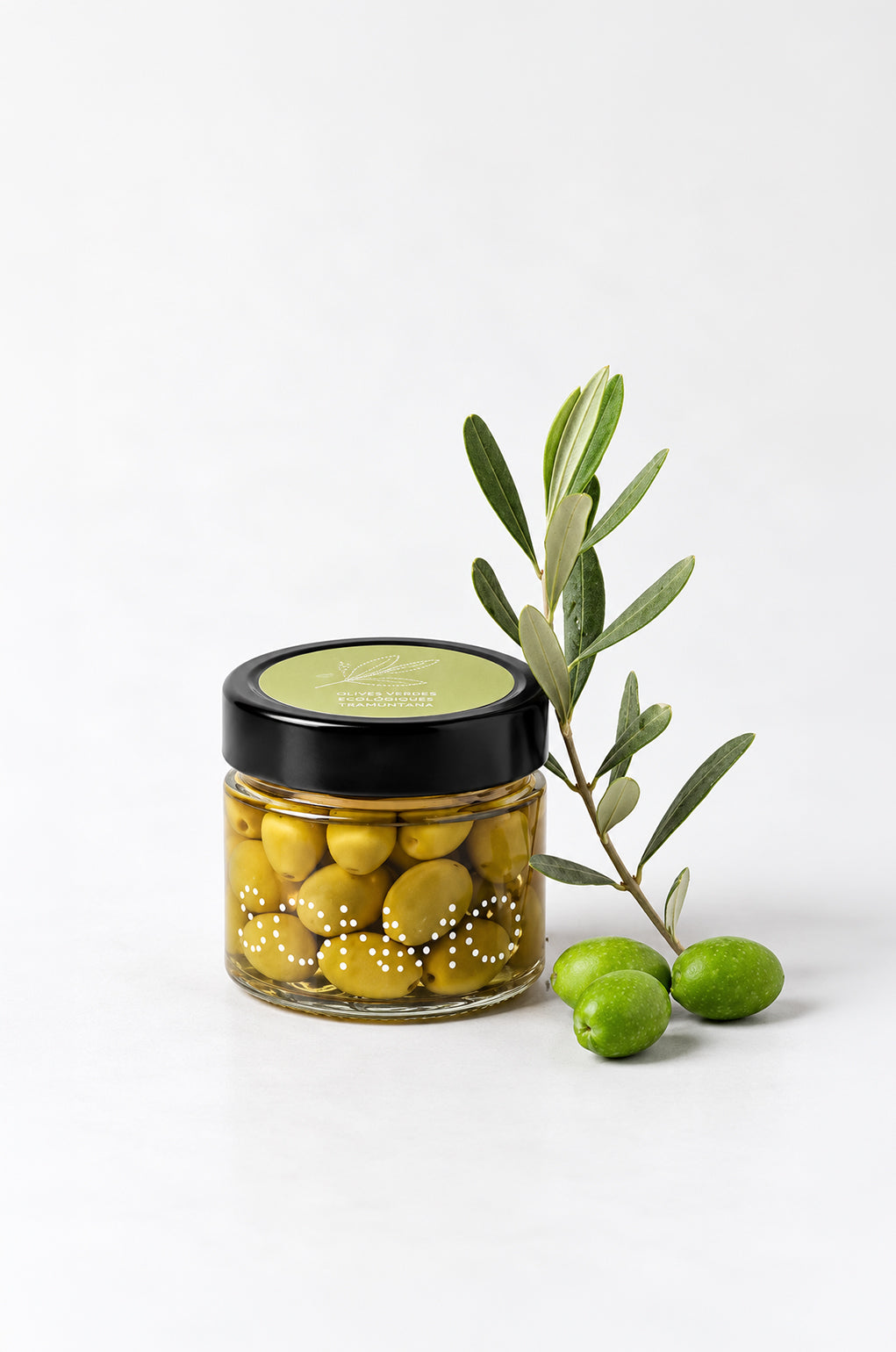ACEITUNAS VERDES ENTERAS ECOLÓGICAS