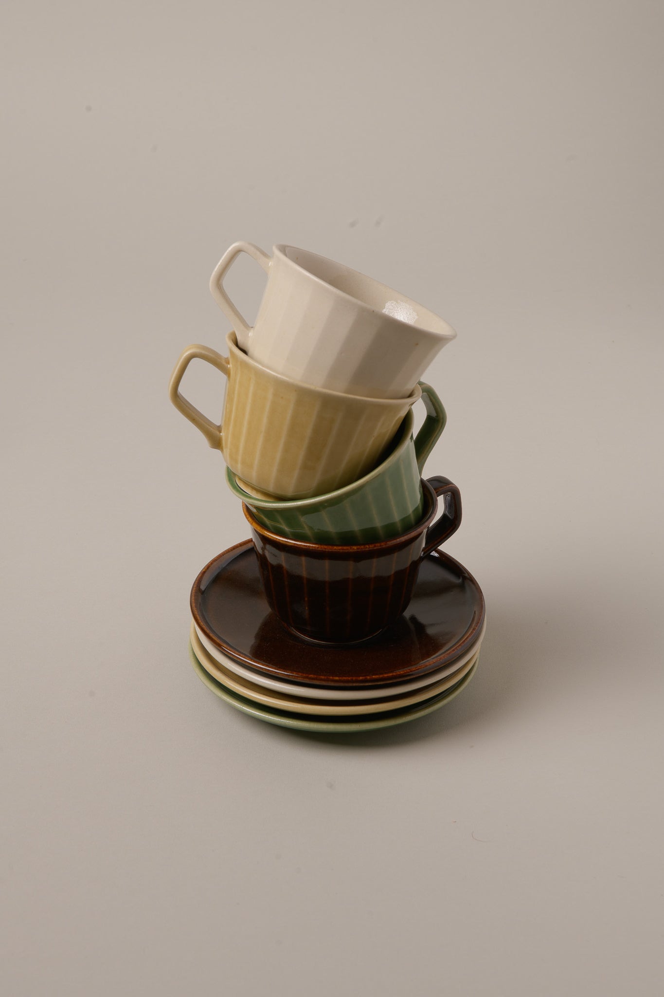 TEA OR COFFEE CUP AND MATCHING SAUCER SET