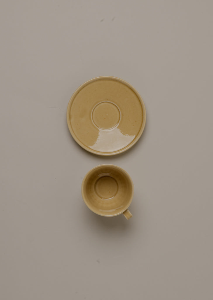 SET DE TAZA DE CAFÉ Y PLATO A CONJUNTO