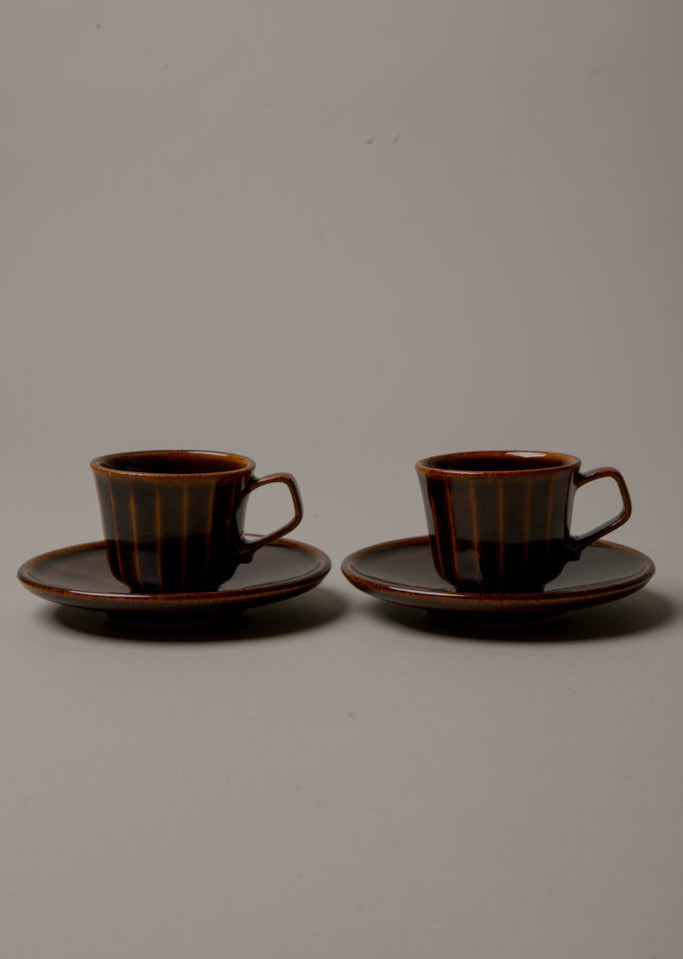 SET DE 2 TAZAS ESPRESSO Y PLATO A CONJUNTO