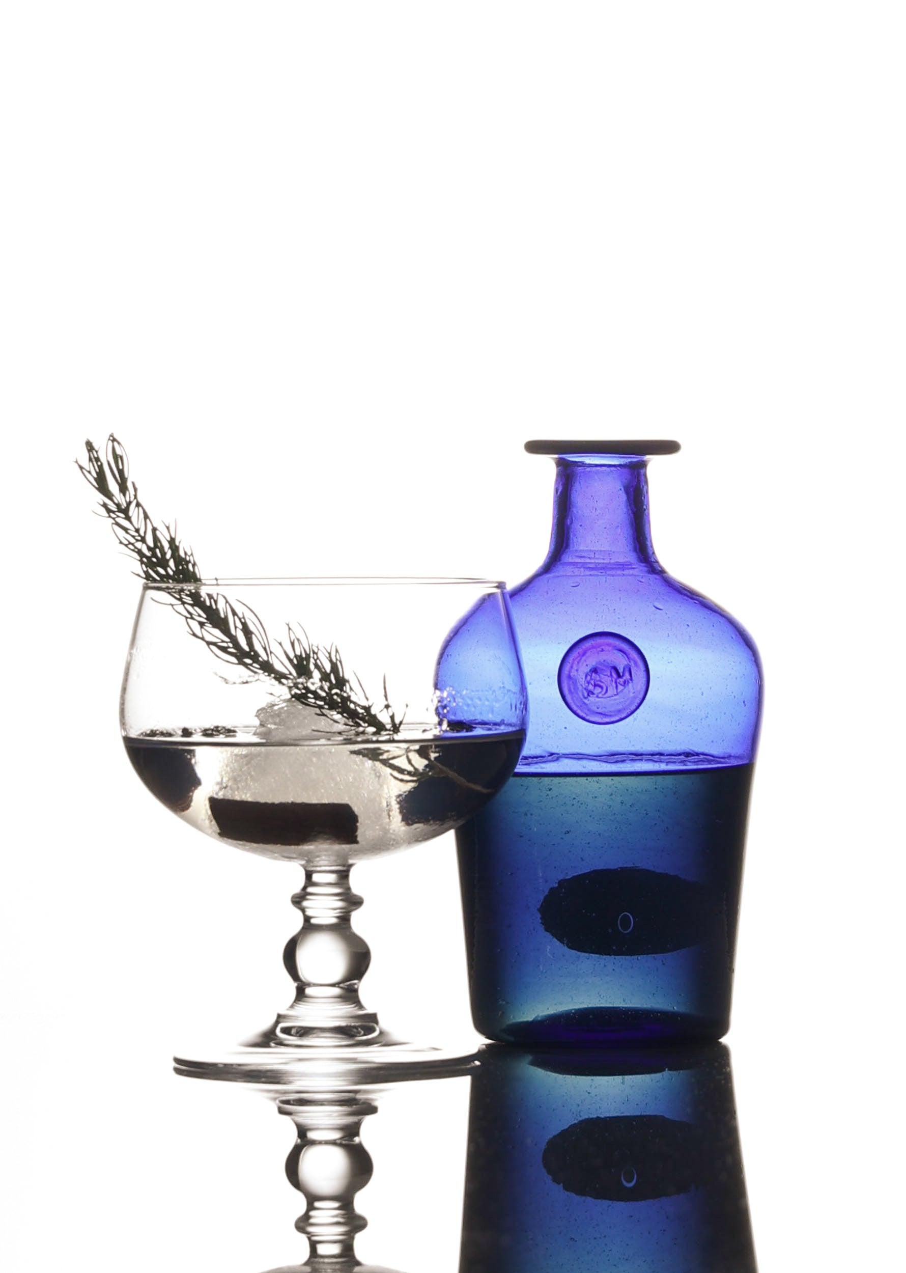  "OLD TOM" GIN IN HANDMADE BOTTLE