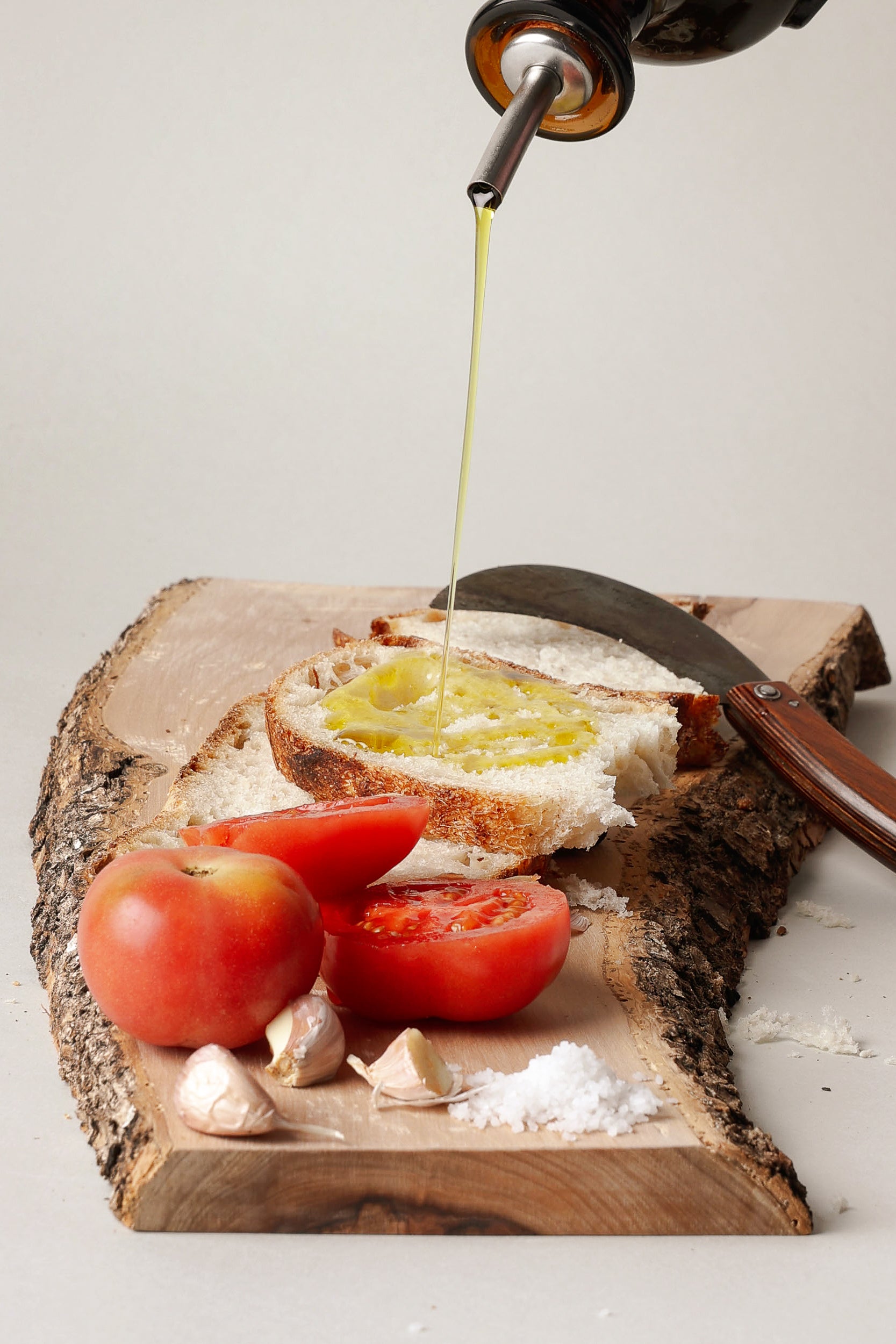 ORGANIC EXTRA VIRGIN OLIVE OIL IN HANDMADE BOTTLE