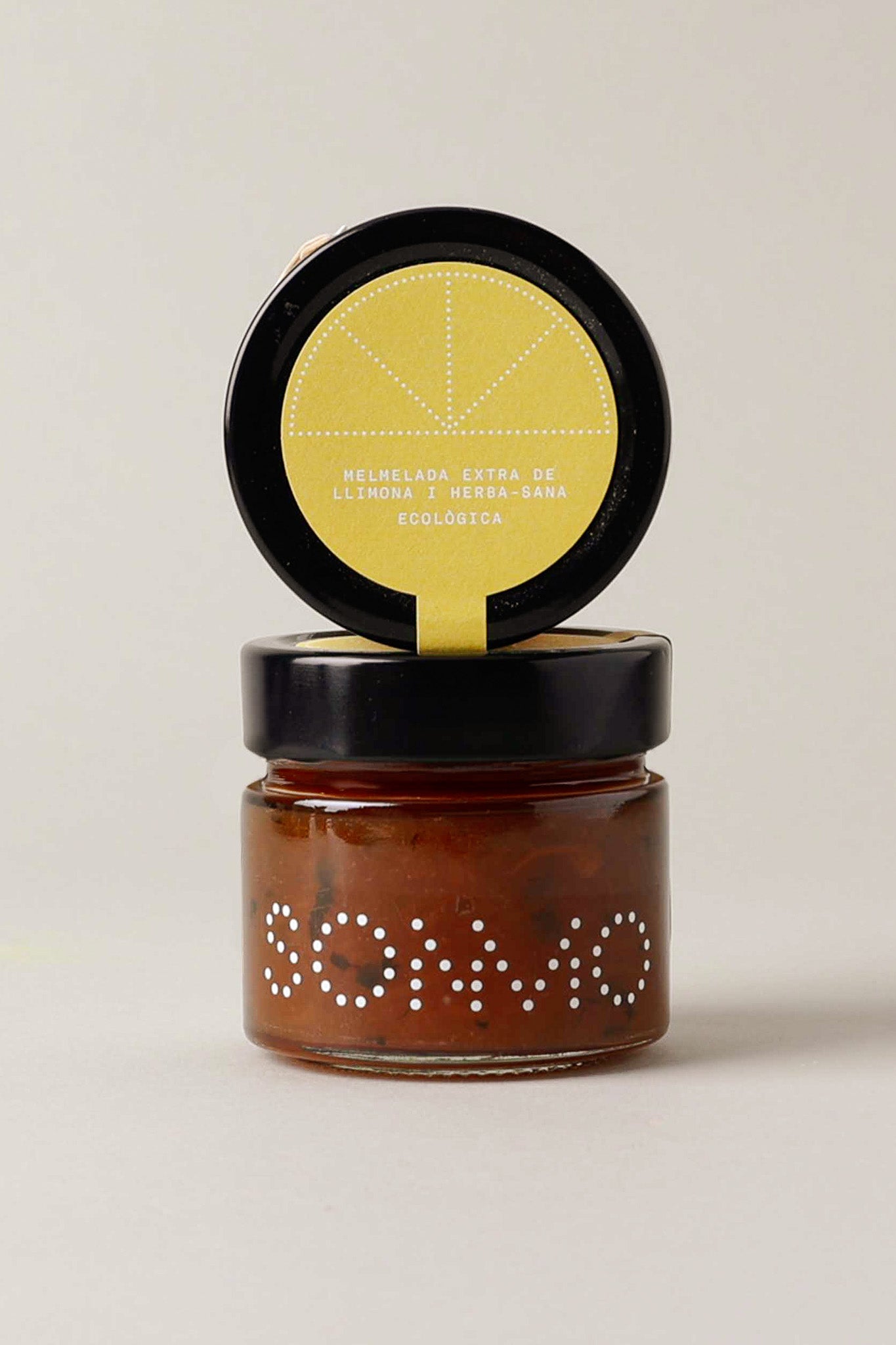 MERMELADA DE LIMÓN Y HIERBABUENA ECOLÓGICA