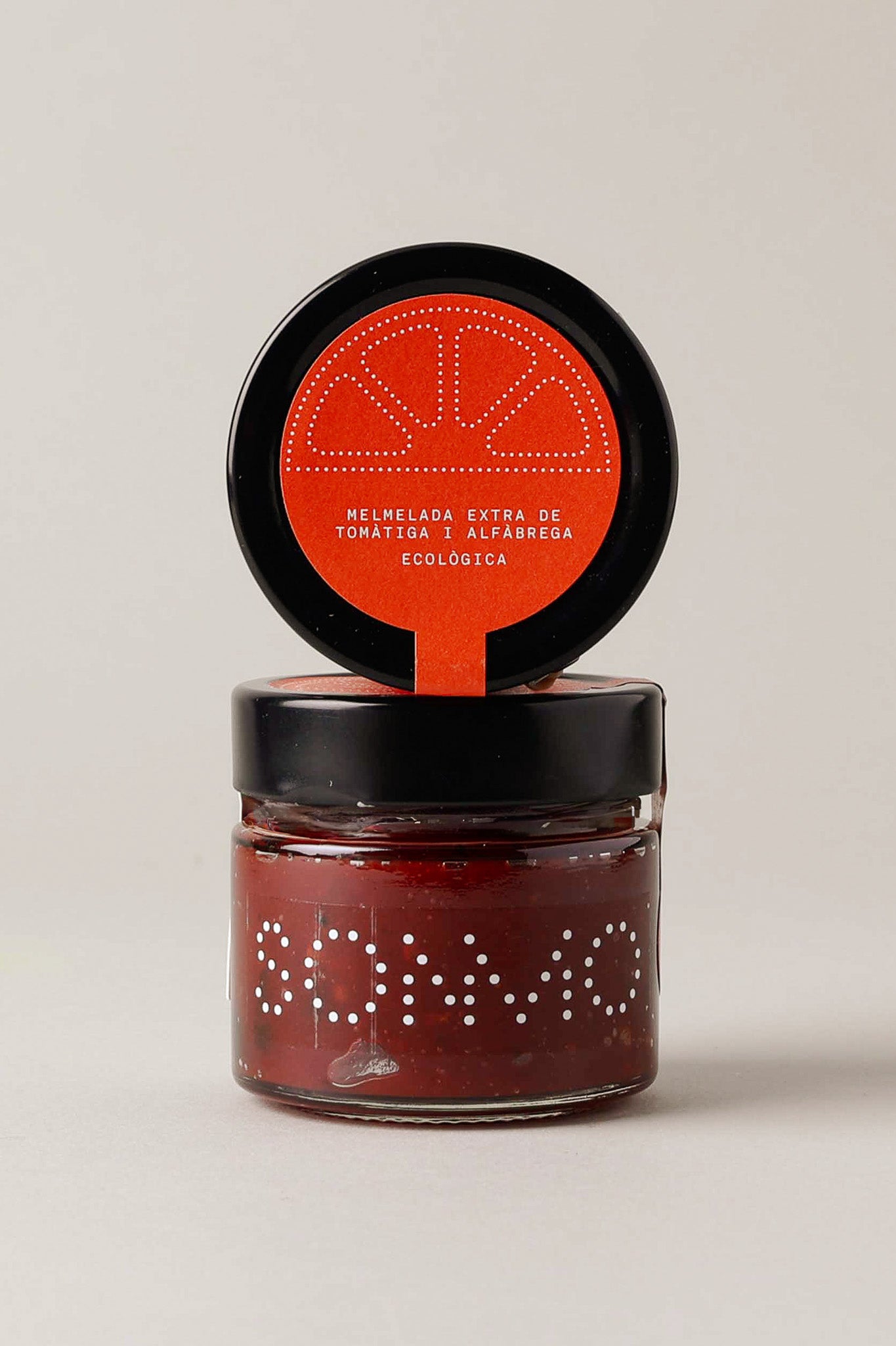 MERMELADA DE TOMATE Y ALBAHACA ECOLÓGICA