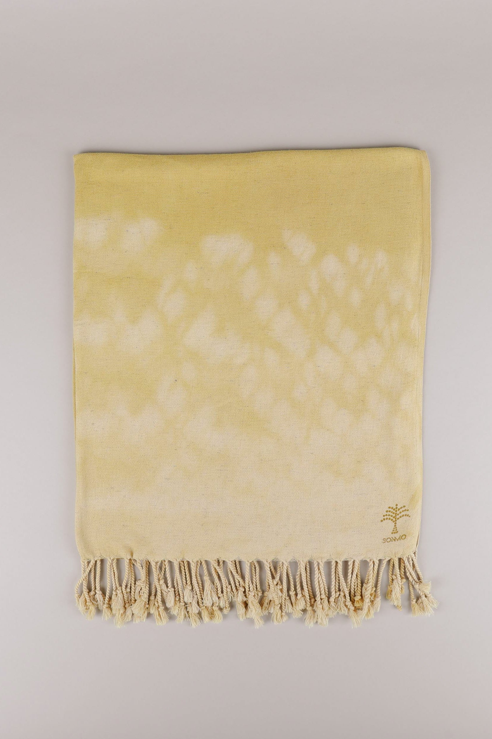 LINEN AND COTTON SARONG. TIE DYE