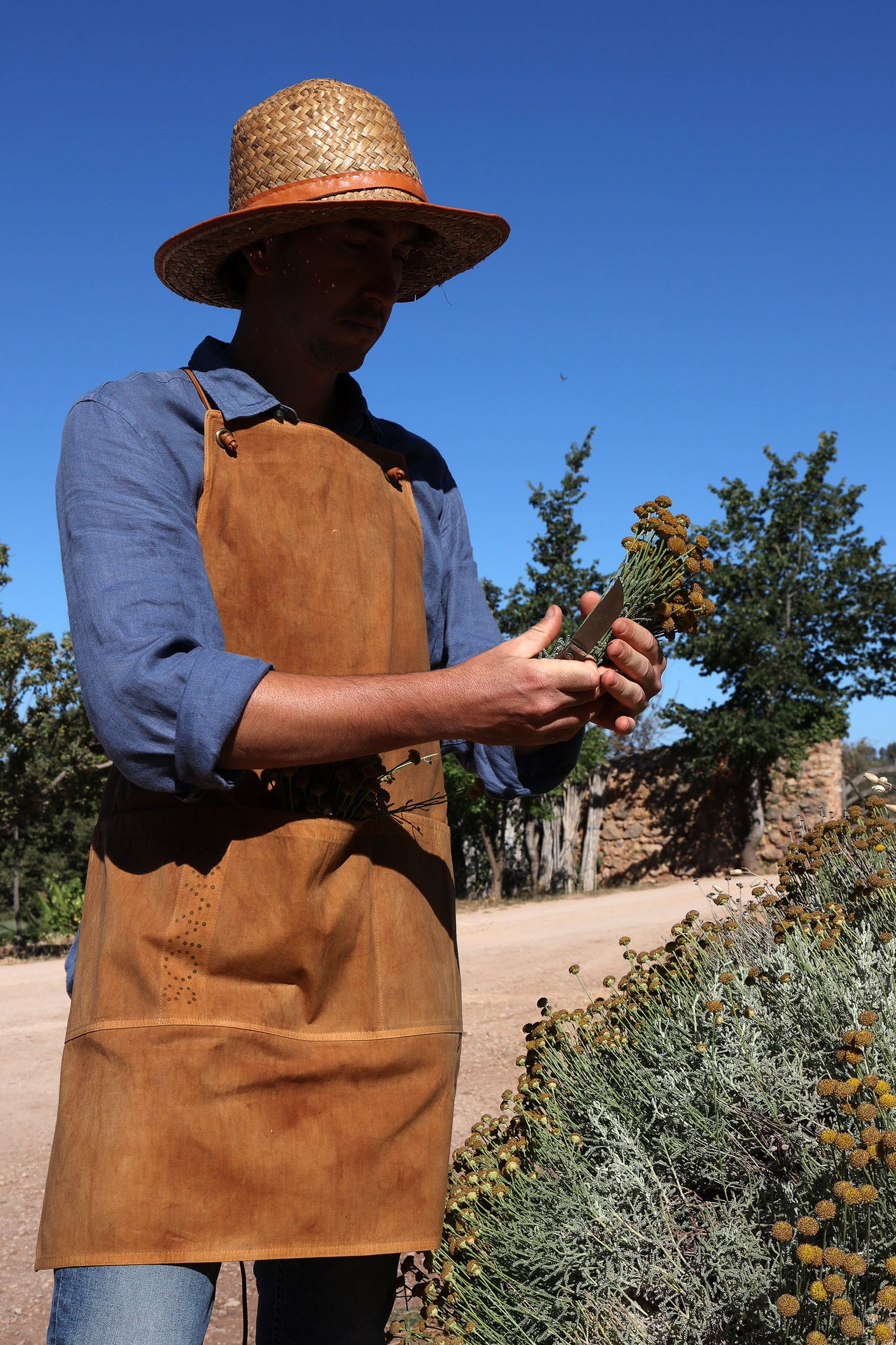 DELANTAL DE TRABAJO ENCERADO