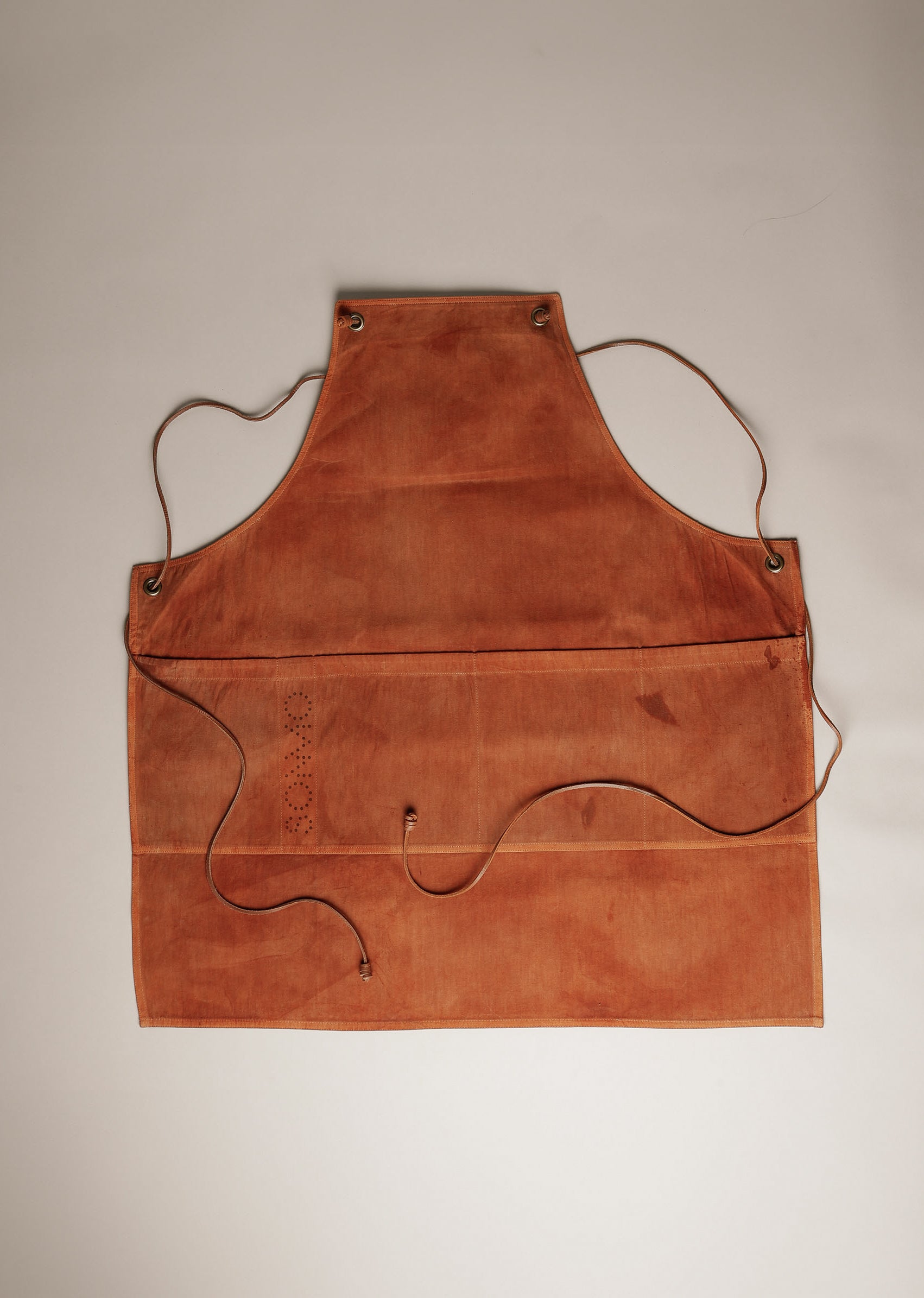 WAXED WORK APRON