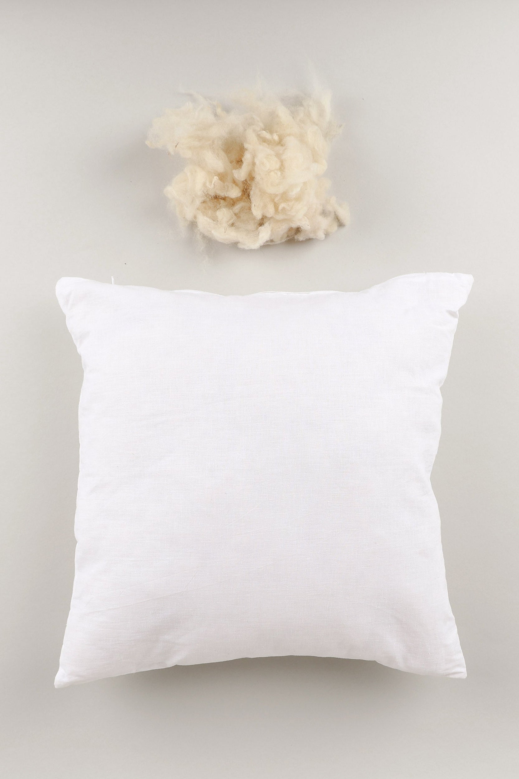 RELLENO DE COJÍN DE LANA DE OVEJA MALLORQUINA