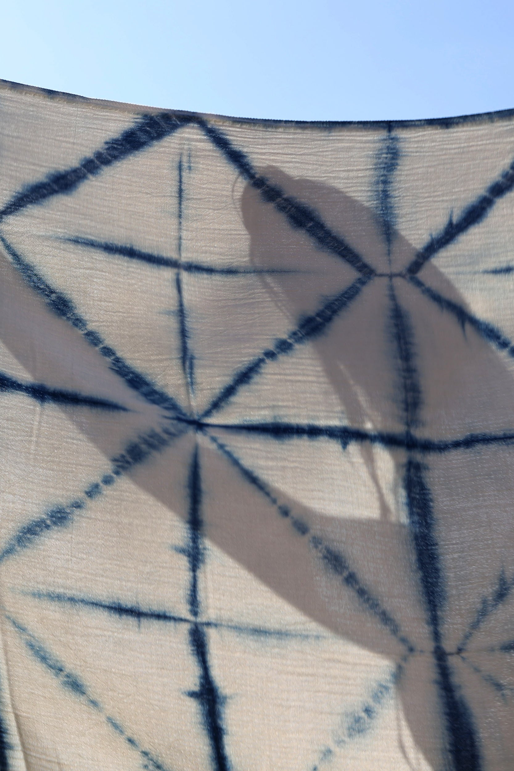 DOUBLE-CLOTH COTTON TOWEL. FOLD DYE